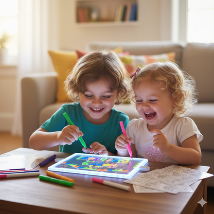 LUMIDOODLE™-TABLETA DE DIBUJO LIGERA