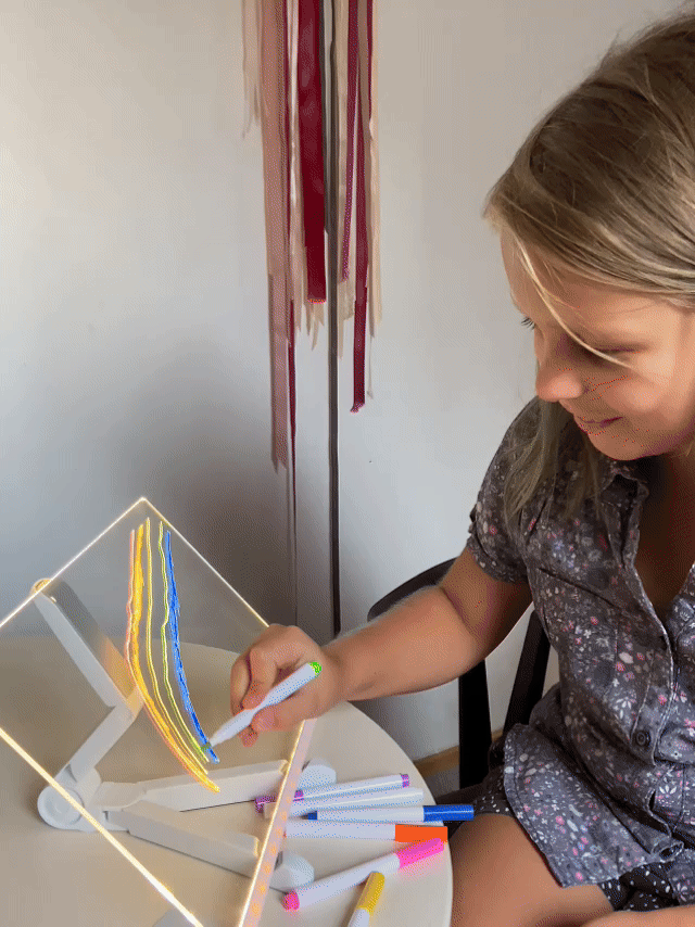 LUMIDOODLE™-TABLETA DE DIBUJO LIGERA